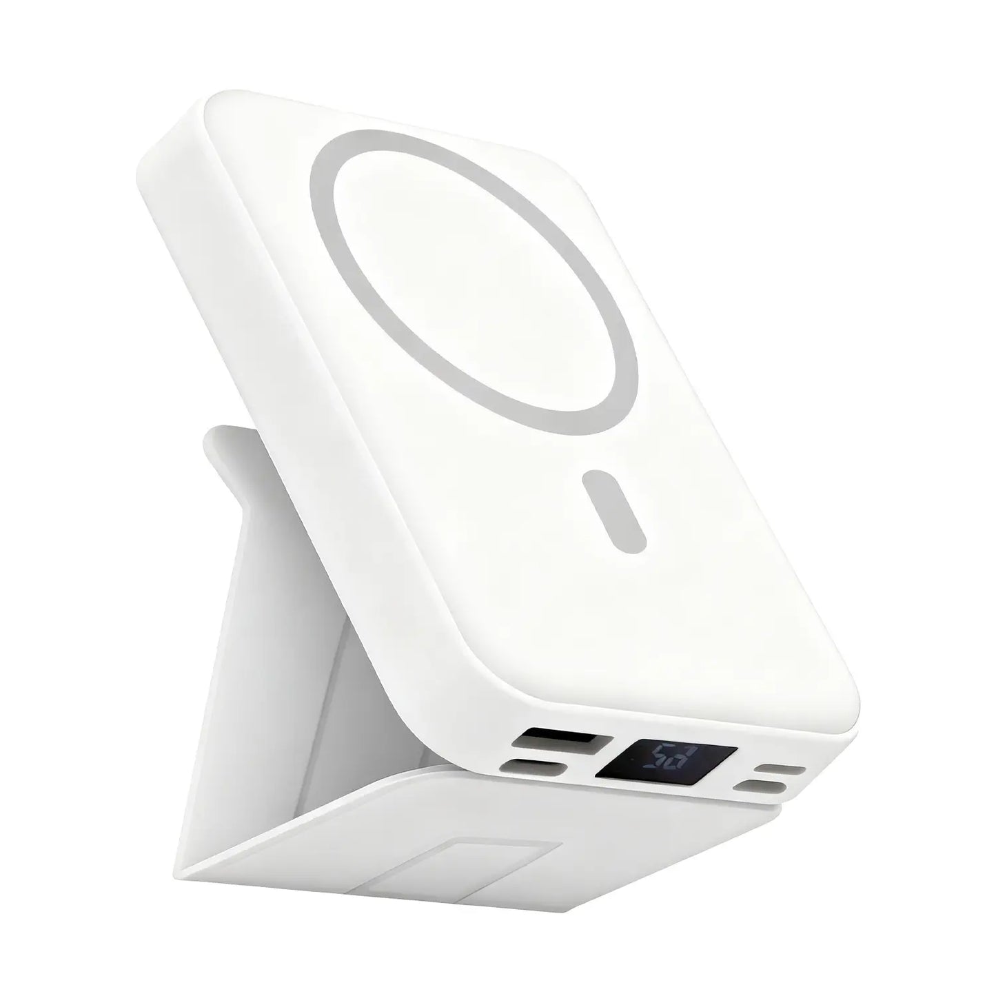 10,000mAh Magnetic Portable Wireless Power Bank for iPhone 12 - 17 Series, Compatible with Cases