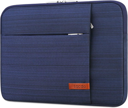 15-15.6 Inch Laptop Sleeve Case for Acer HP Lenovo Dell ASUS Laptop, Acer Aspire 15, HP Pavilion/Envy 15, Dell Inspiron/Latitude 15, Lenovo Ideapad 15, ASUS Zenbook 15 Computer Bag, Blue