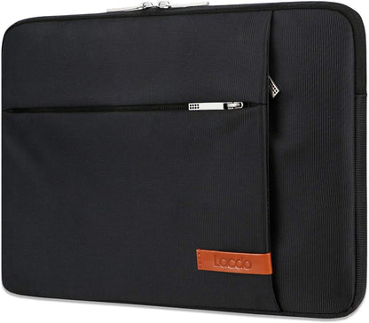 15-15.6 Inch Laptop Sleeve Case for Acer HP Lenovo Dell ASUS Laptop, Acer Aspire 15, HP Pavilion/Envy 15, Dell Inspiron/Latitude 15, Lenovo Ideapad 15, ASUS Zenbook 15 Computer Bag, Black